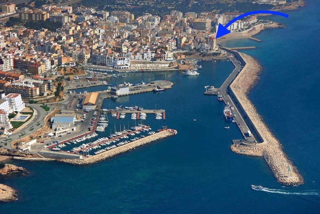 Charming Sea Front 3 Bedroom Apartment - Incredible Views! L'Ametlla de Mar Luaran gambar